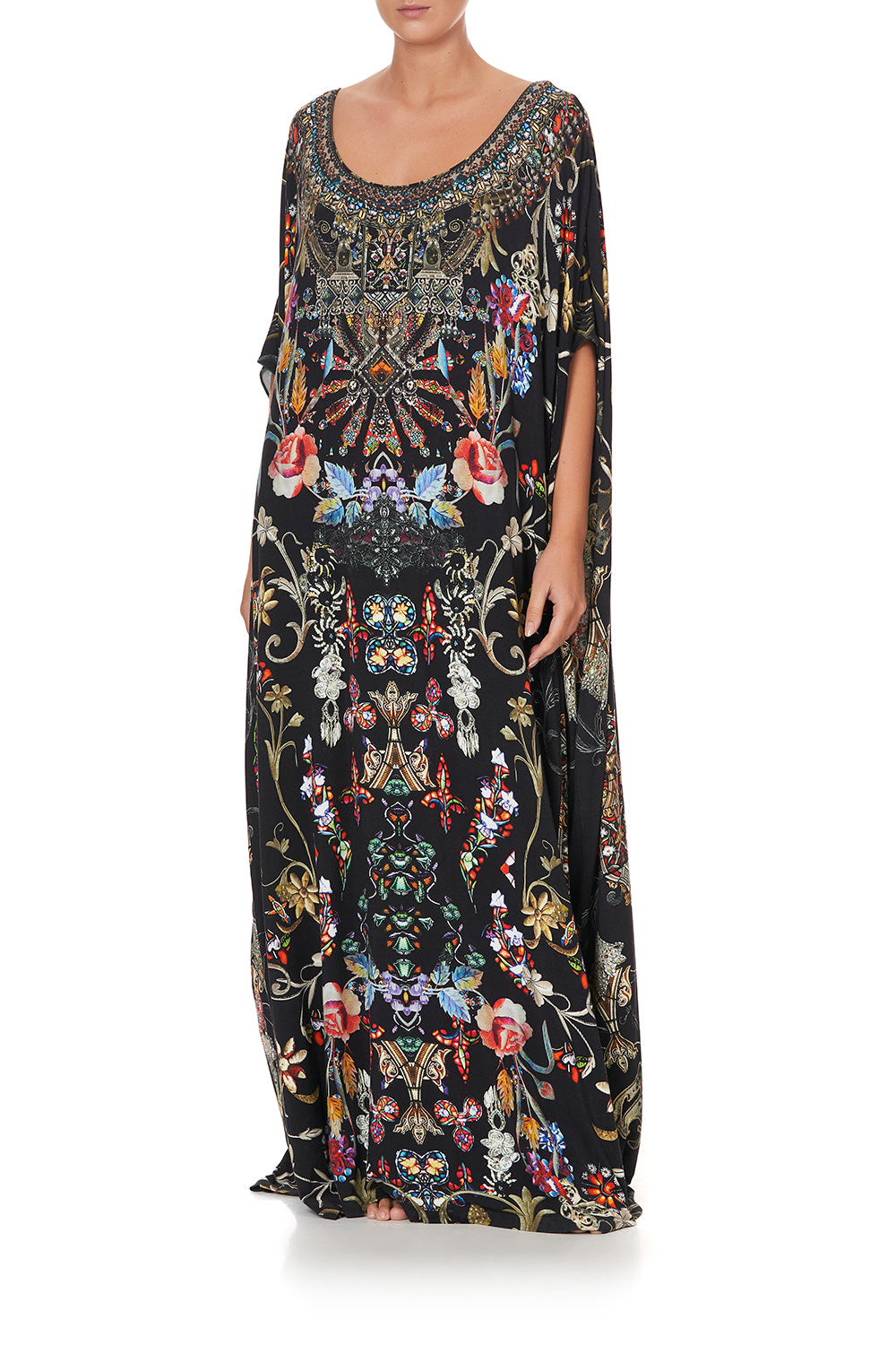 ROUND NECK KAFTAN DANCING IN THE DARK