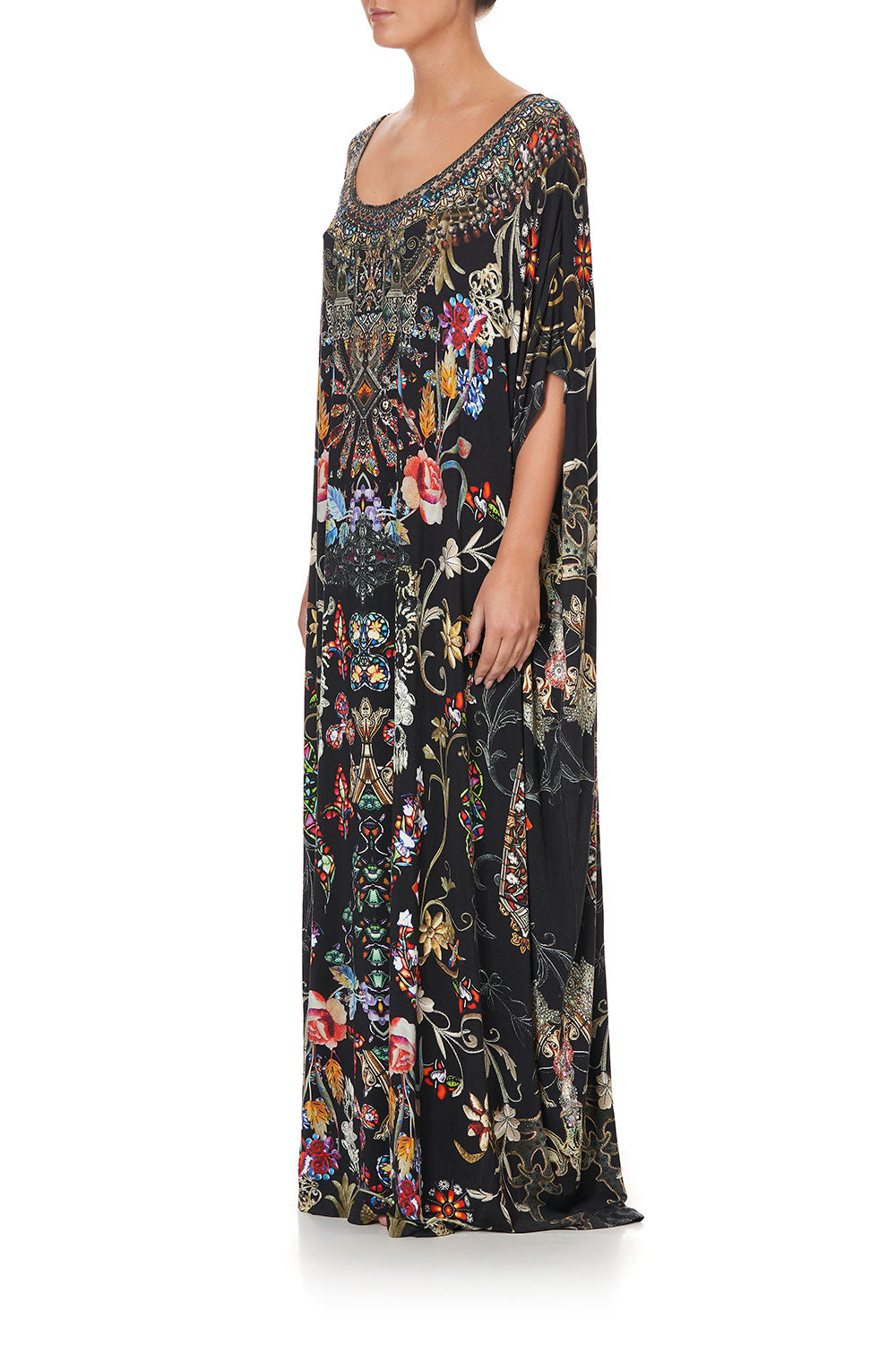 ROUND NECK KAFTAN DANCING IN THE DARK