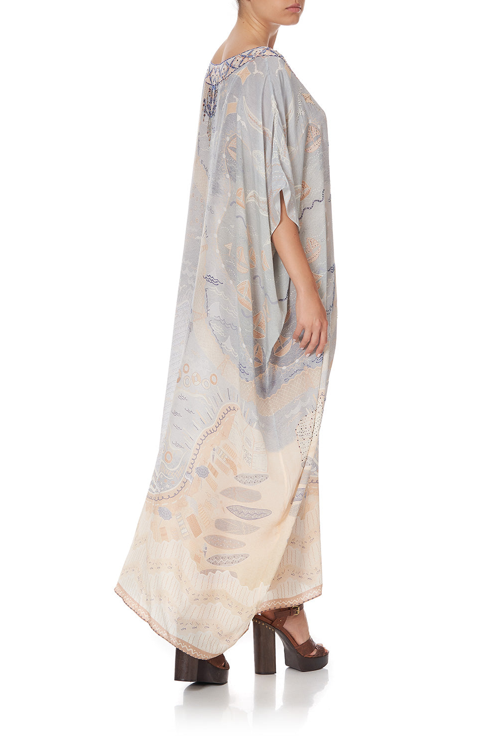ROUND NECK KAFTAN DAWNING HOME LIGHT
