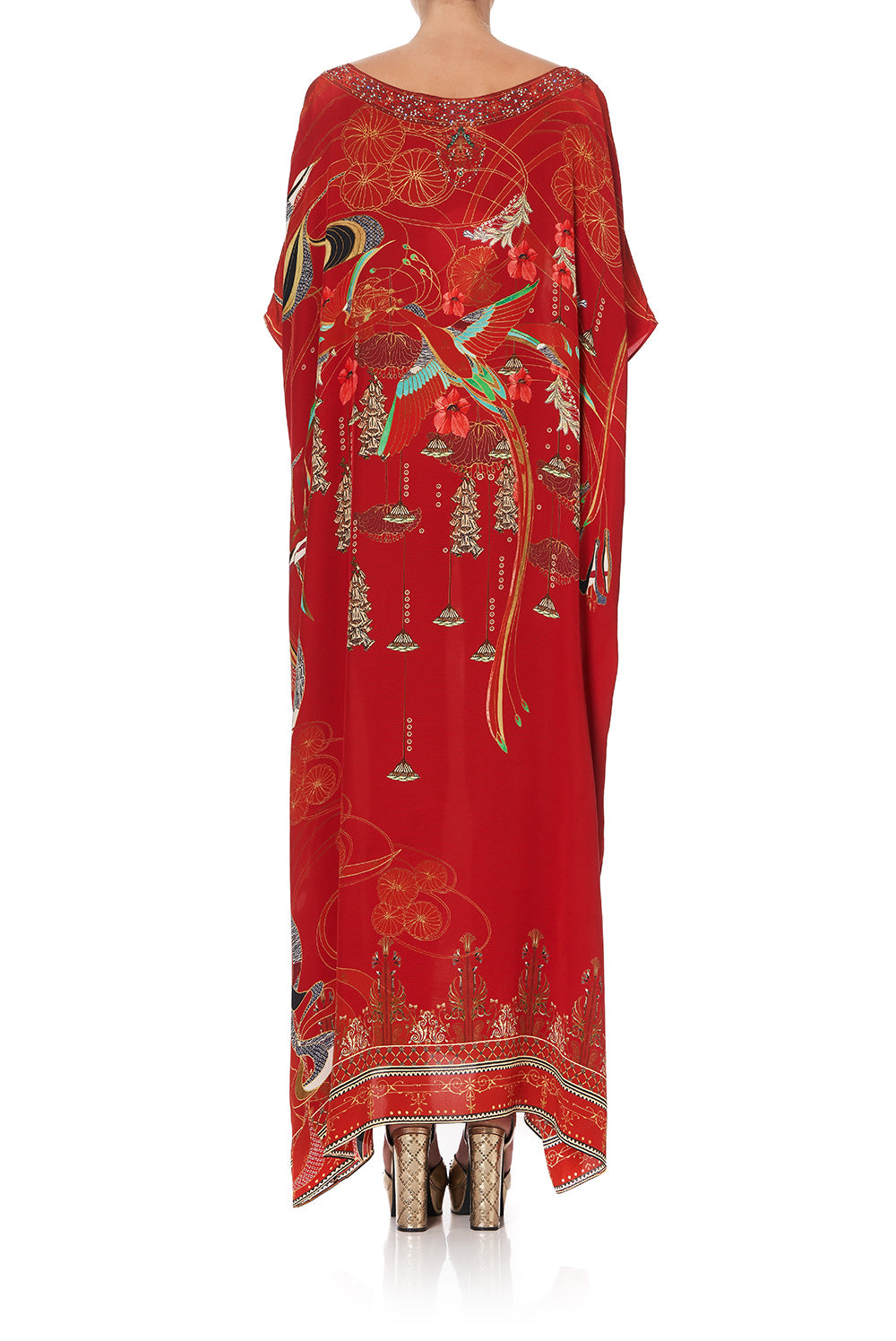 ROUND NECK KAFTAN FORBIDDEN FRUIT