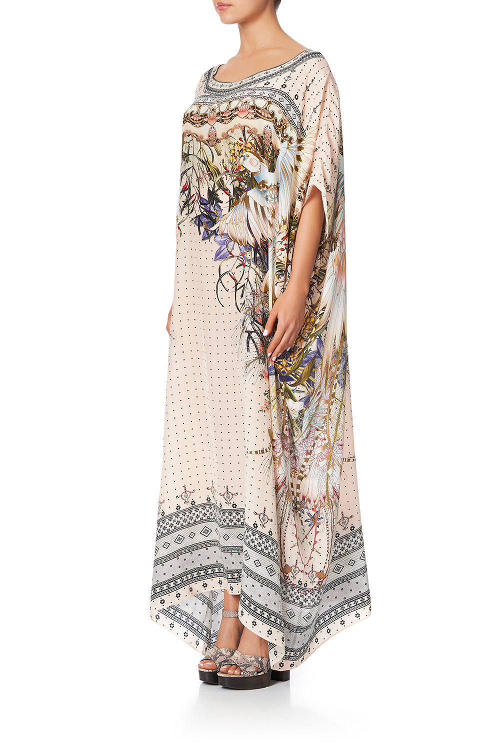 ROUND NECK KAFTAN KINDRED SKIES