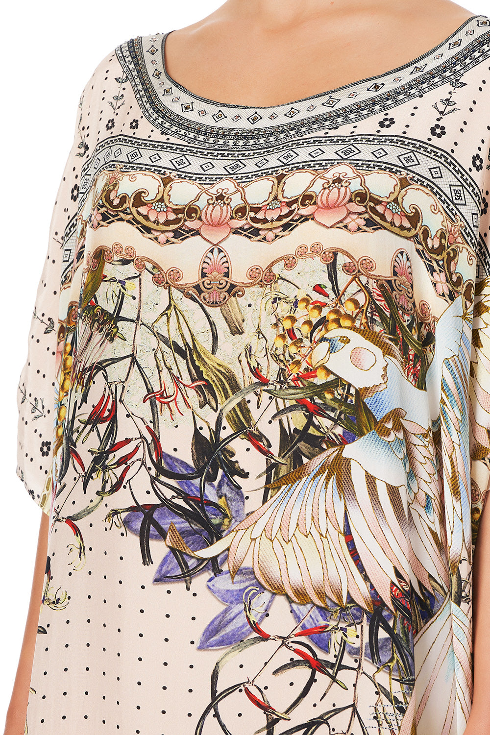 ROUND NECK KAFTAN KINDRED SKIES