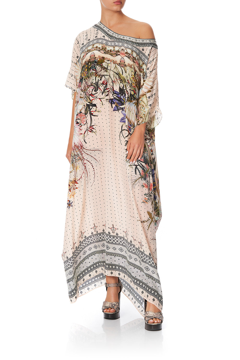 ROUND NECK KAFTAN KINDRED SKIES