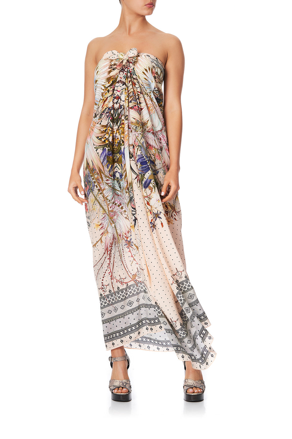 ROUND NECK KAFTAN KINDRED SKIES