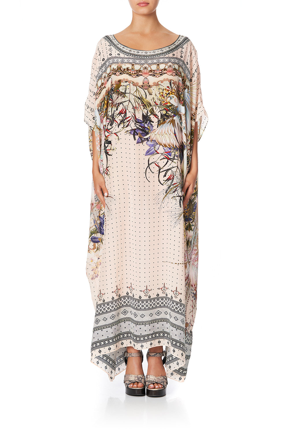 ROUND NECK KAFTAN KINDRED SKIES