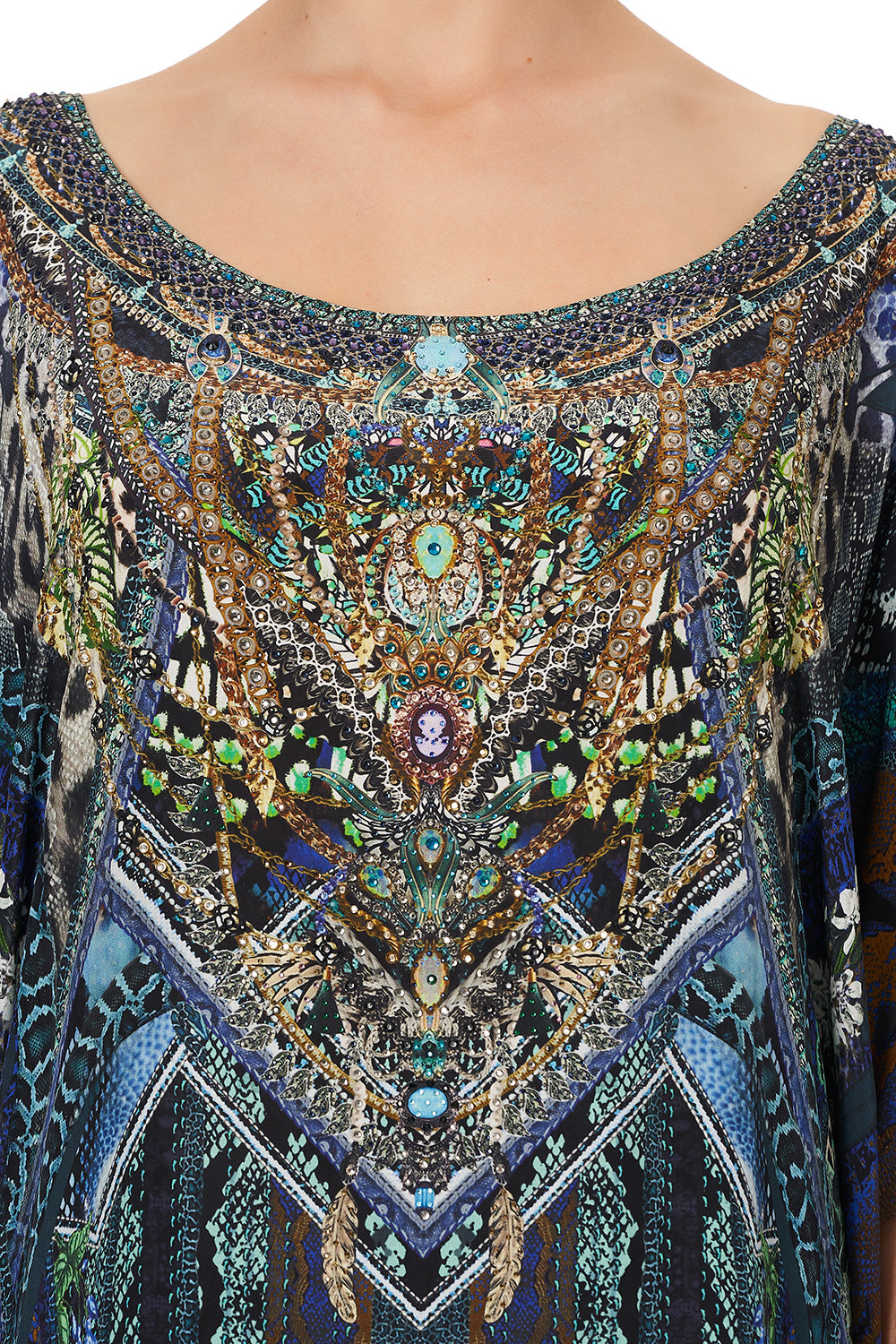 ROUND NECK KAFTAN KOMODO QUEEN