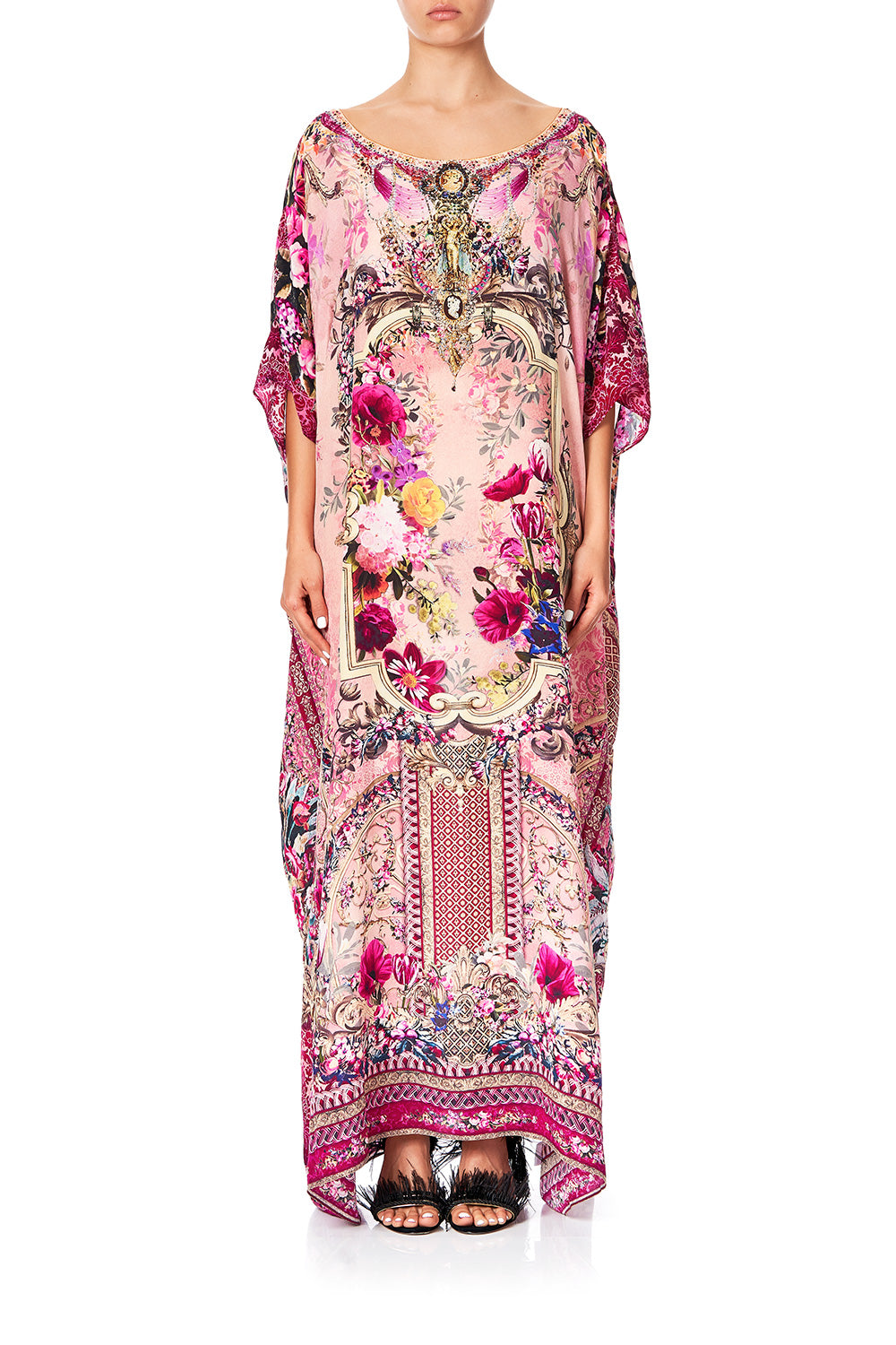 CAMILLA ROUND NECK KAFTAN LA BELLE