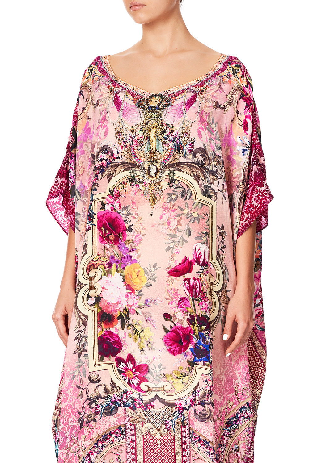 CAMILLA ROUND NECK KAFTAN LA BELLE