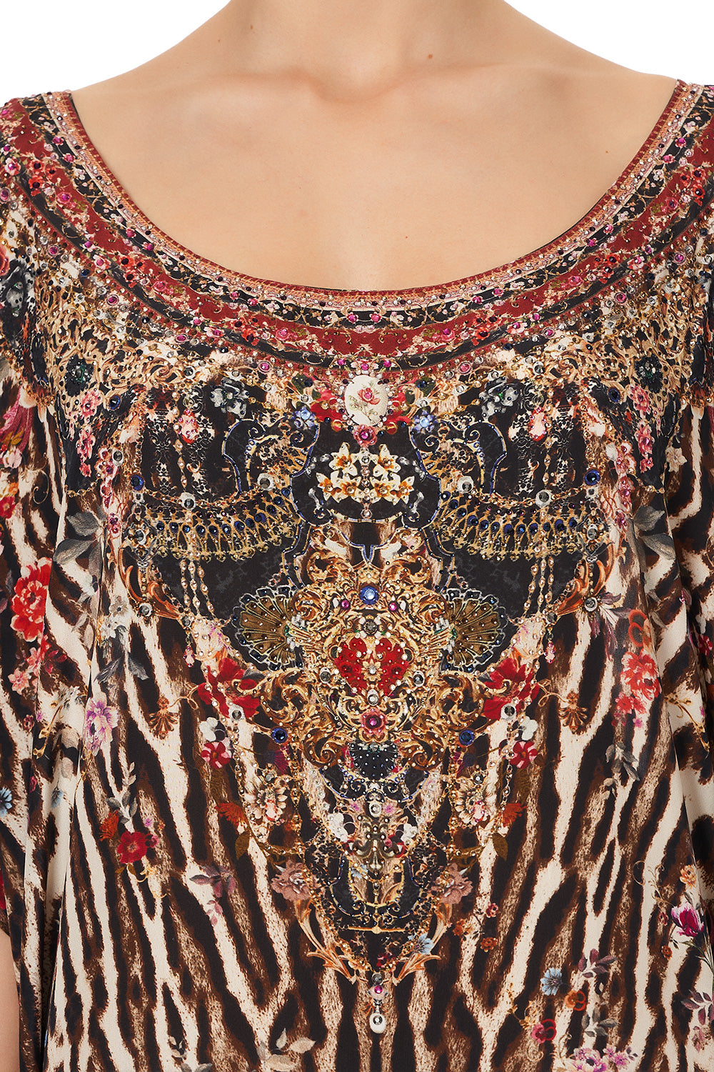 ROUND NECK KAFTAN LIV A LITTLE