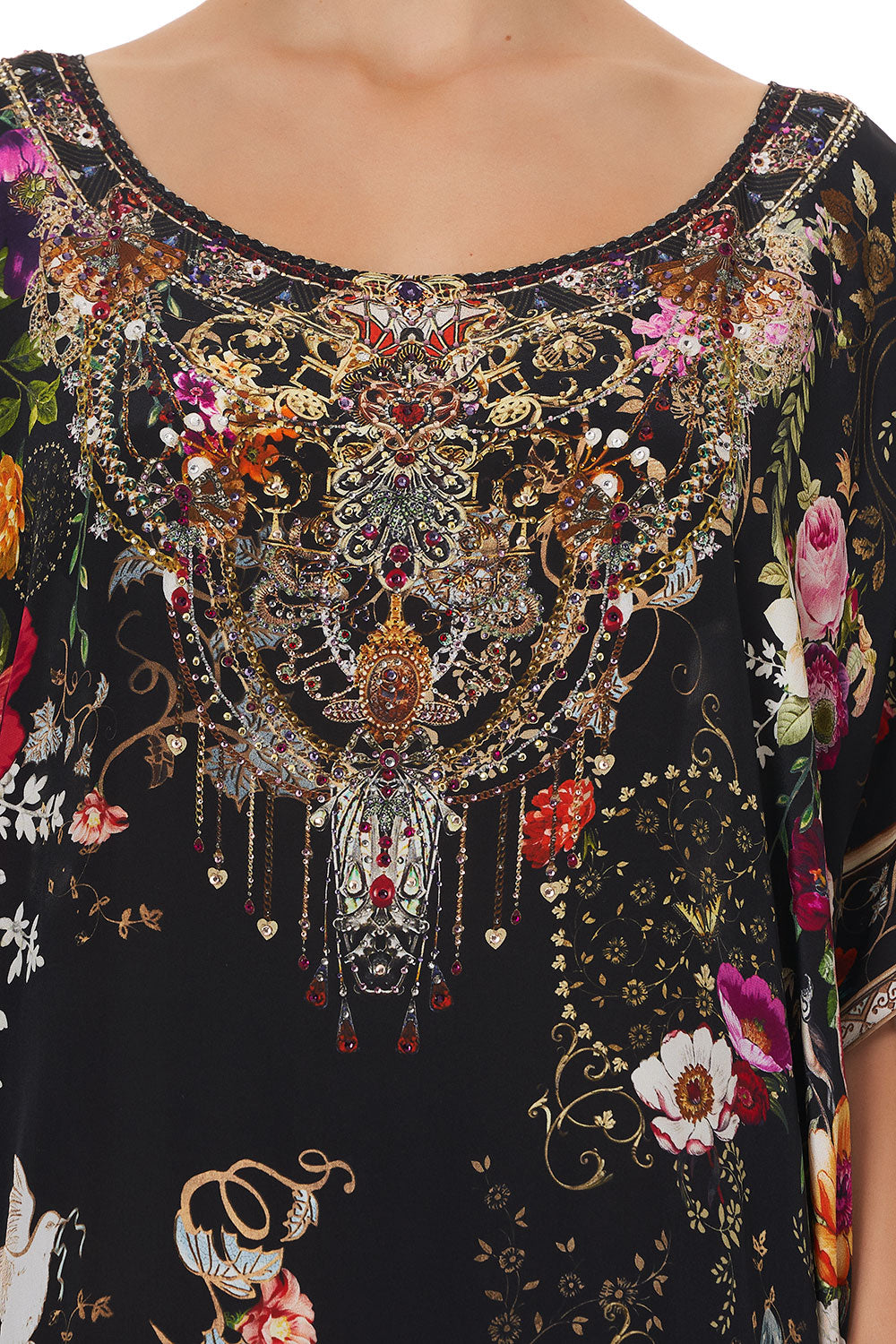 ROUND NECK KAFTAN MIRROR MIRROR