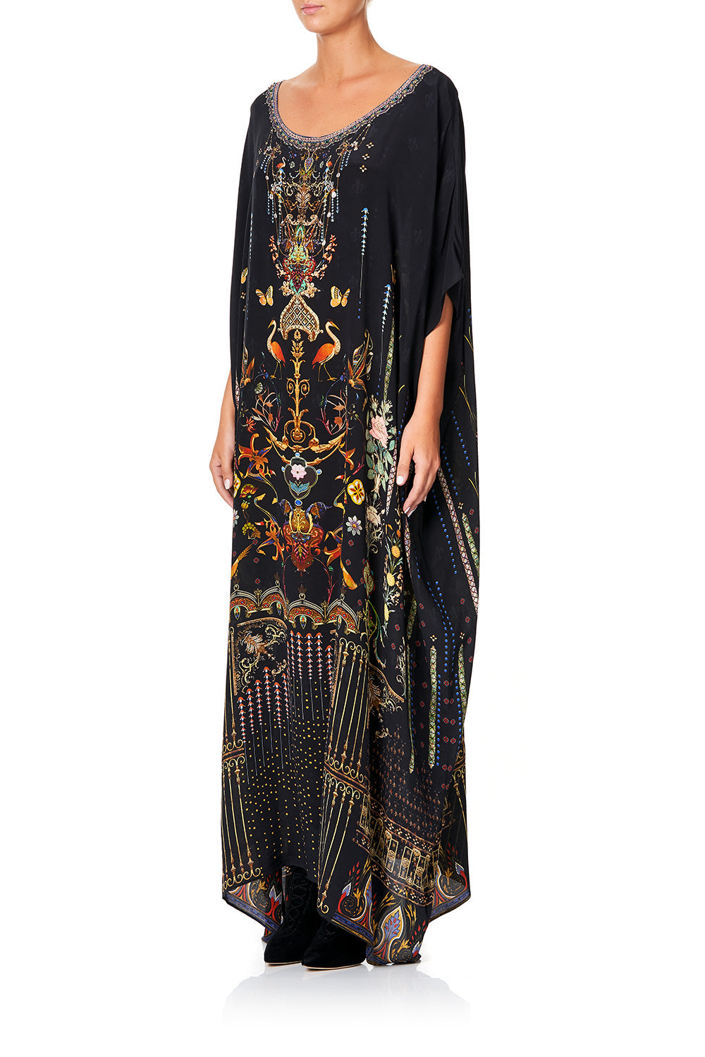 CAMILLA ROUND NECK KAFTAN REBELLE REBELLE