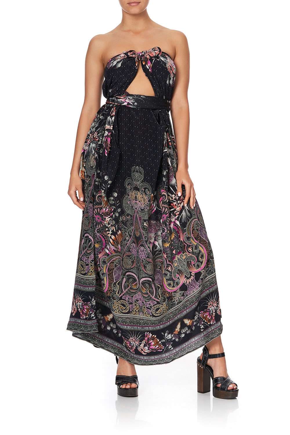 ROUND NECK KAFTAN RESTLESS NIGHTS