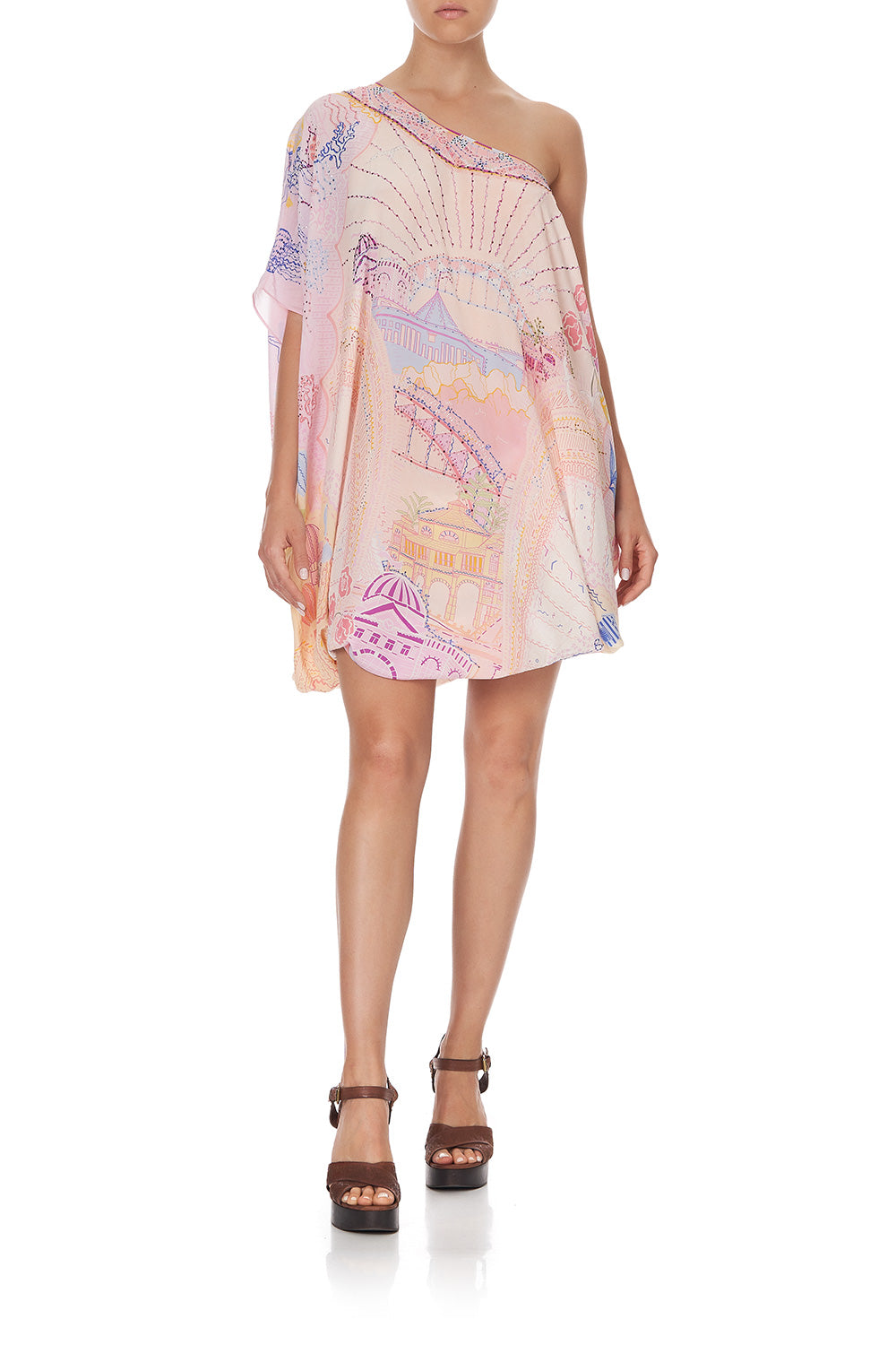 ROUND NECK KAFTAN SORBET SYDNEY