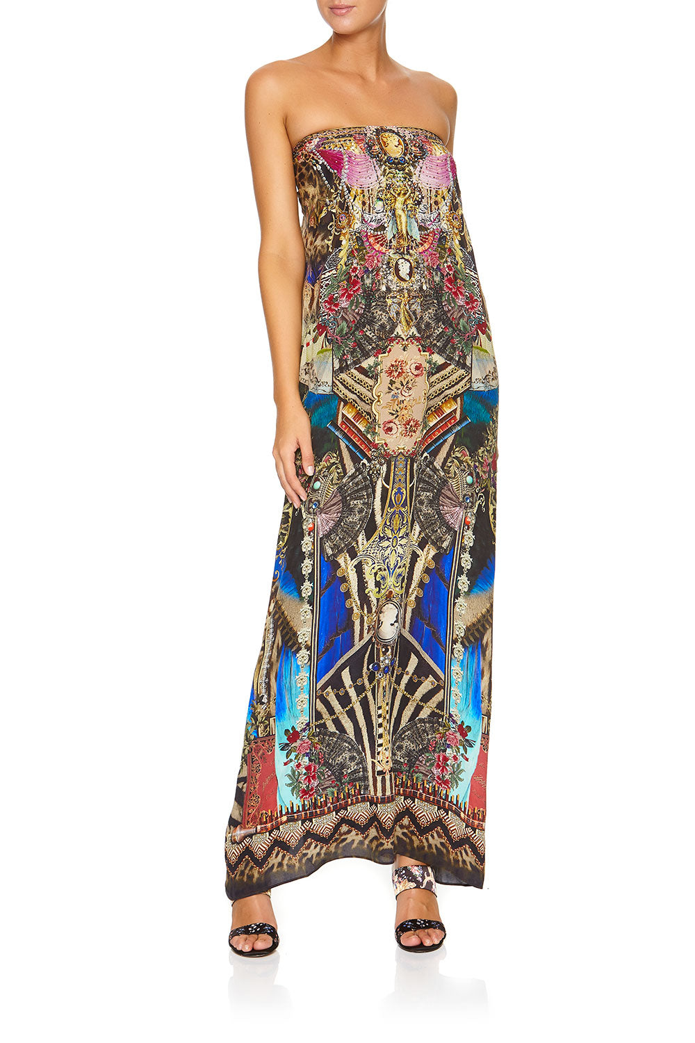 ROUND NECK KAFTAN STRONGER TOGETHER