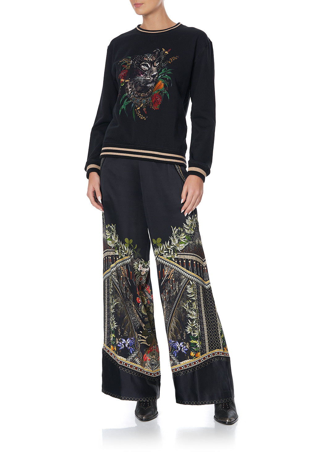 ROUND NECK SWEATER BOTANICAL CHRONICLES