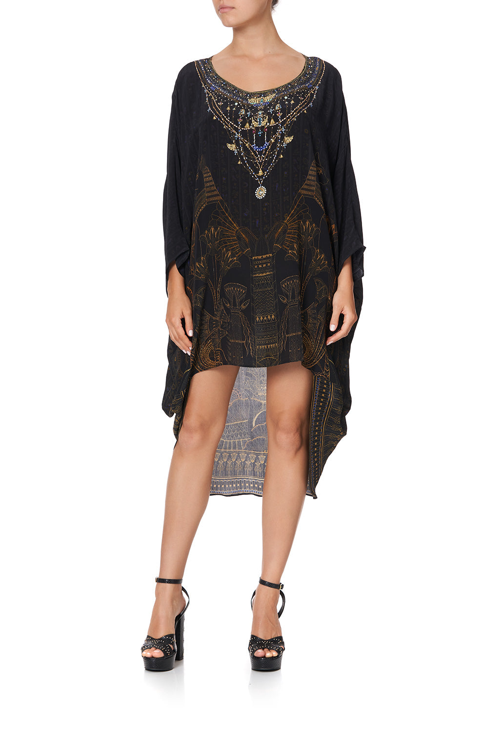 SCOOP BACK HEM DRESS COBRA KING