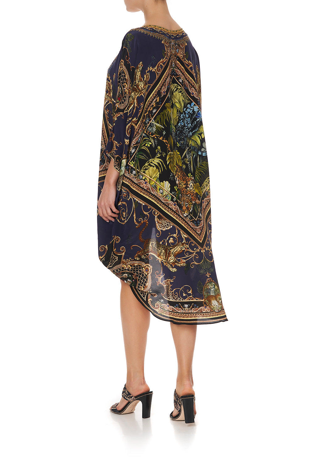 SCOOP BACK HEM DRESS SEVEN DAY WEEKEND