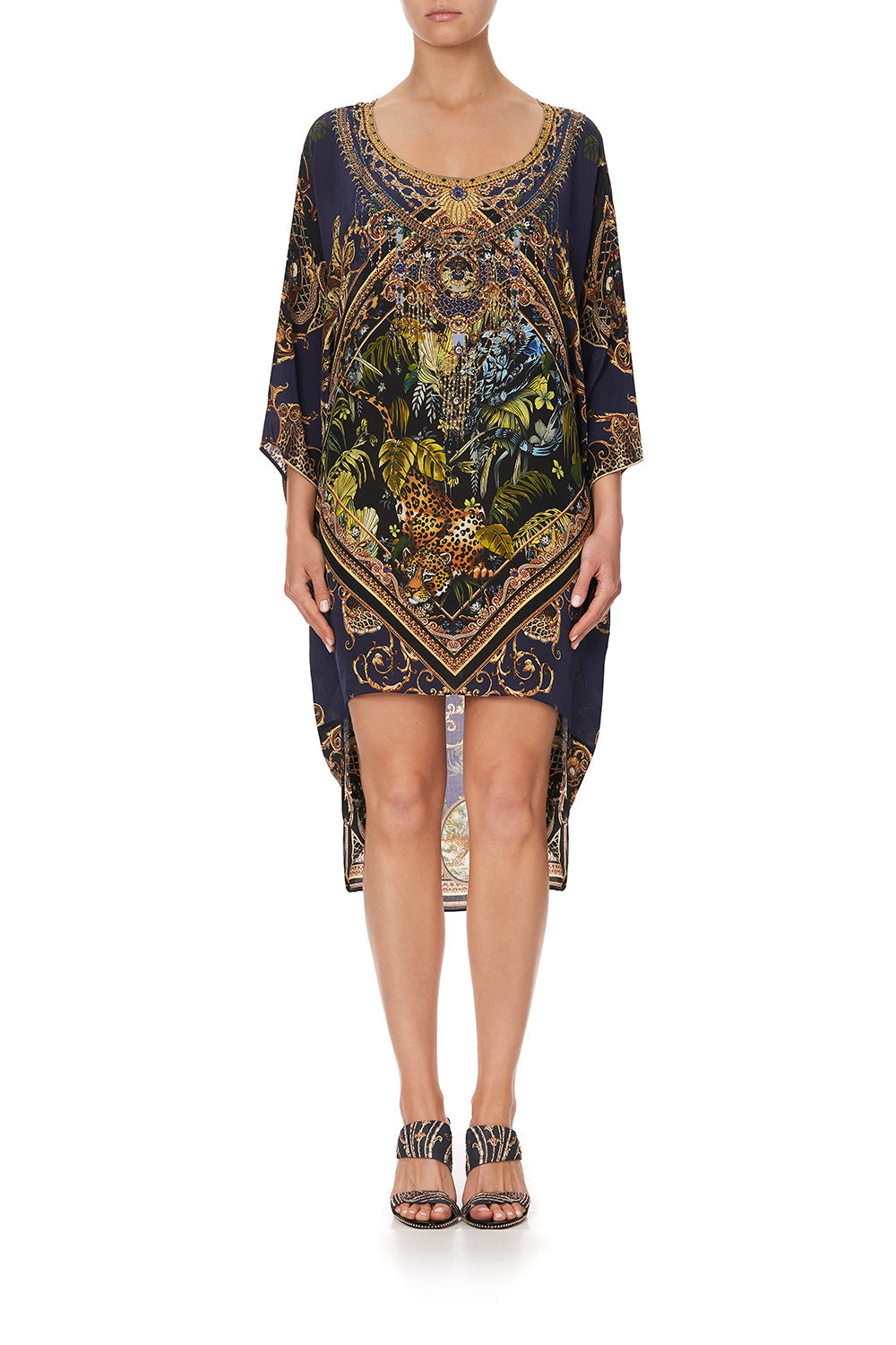 SCOOP BACK HEM DRESS SEVEN DAY WEEKEND