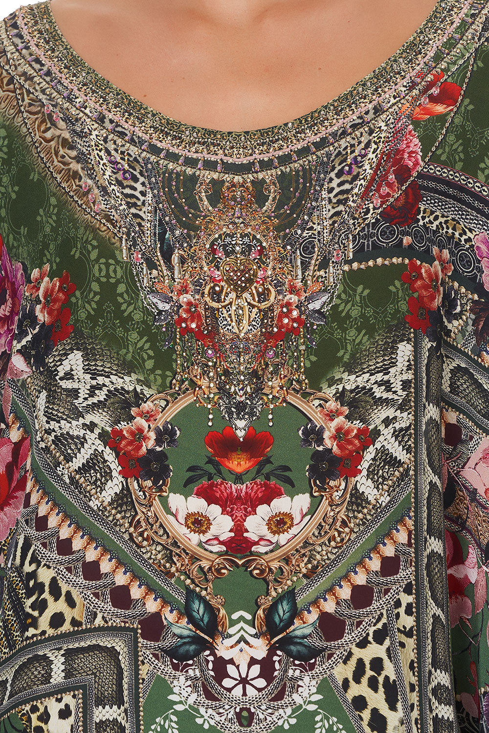 SCOOP BACK HEM DRESS TALES OF TIME