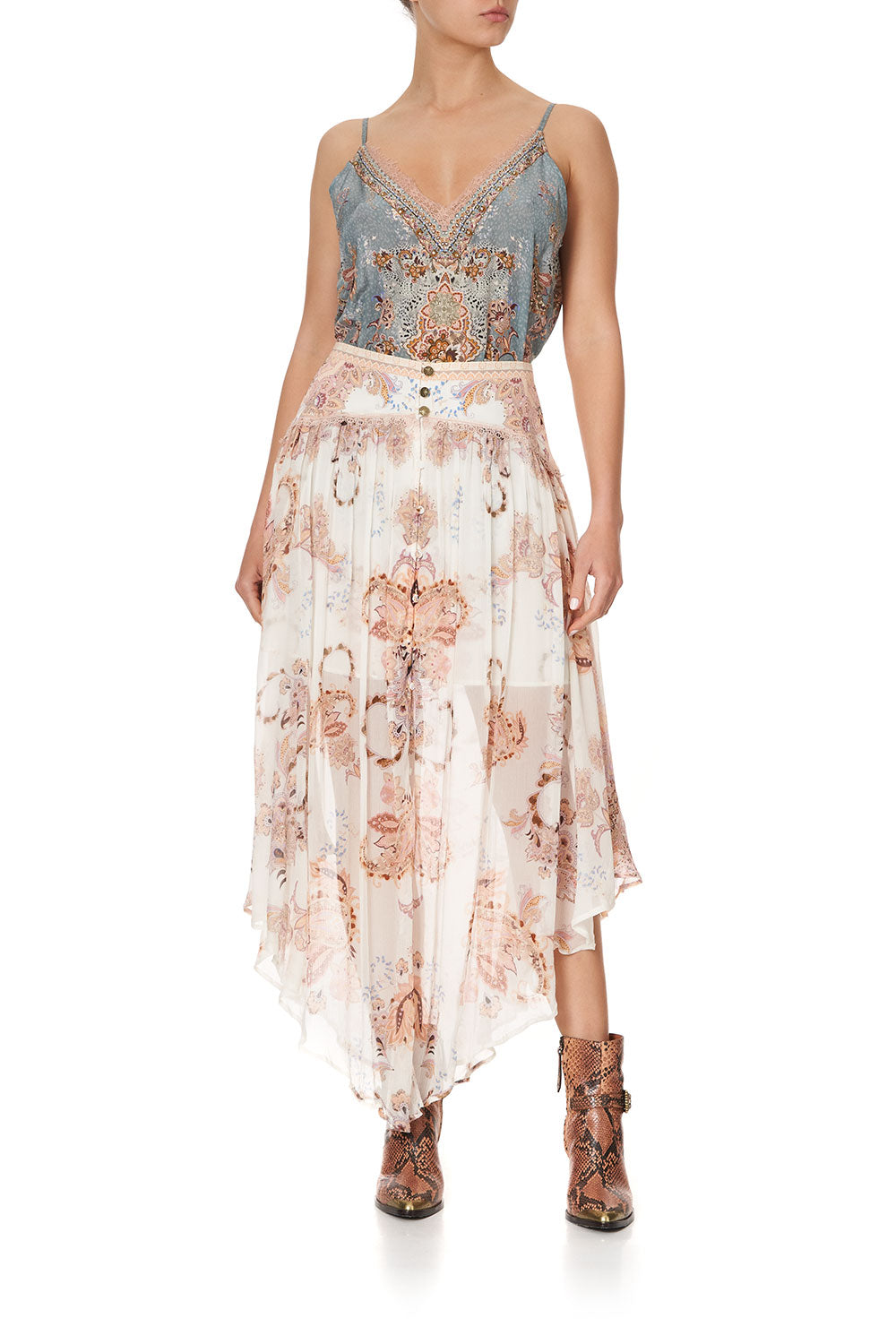 SHAPED WAIST SKIRT MARRAKESH MAIDEN
