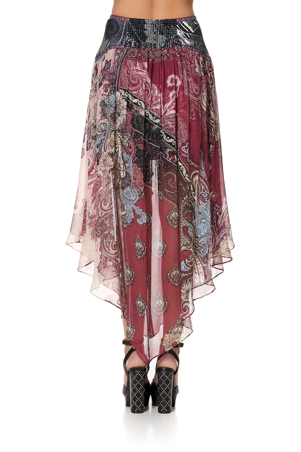 SHAPED WAIST SKIRT TALE OF THE FIRE BIRD