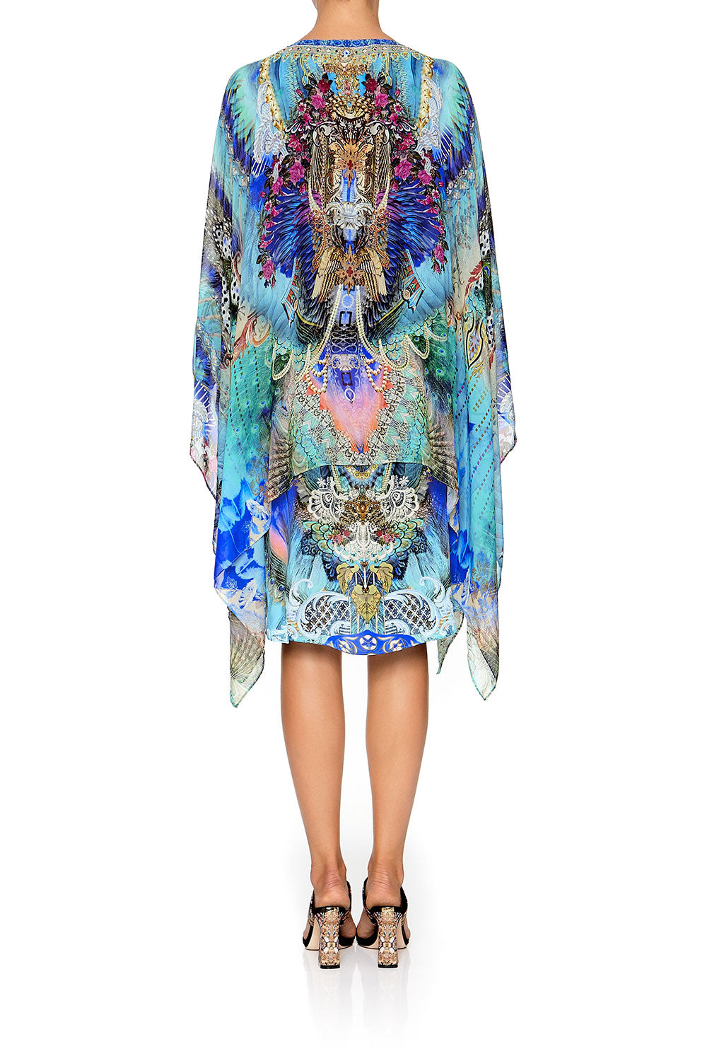 SHEER LAYERED DRESS WITH SPLIT FREEDOM FLIGHT