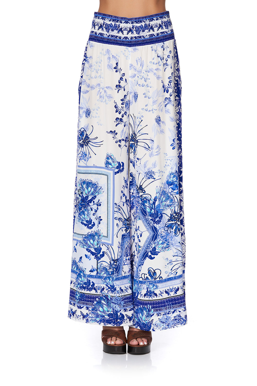 SHIRRED WAIST PANT CARDS FROM THE COAST