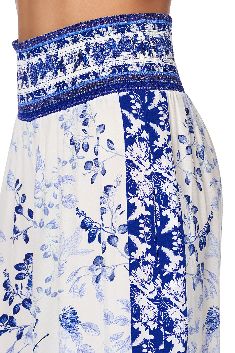 SHIRRED WAIST PANT CARDS FROM THE COAST