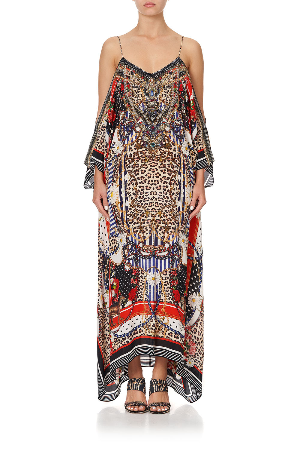 SHOESTRING STRAP KAFTAN DEAR BRIGITTE