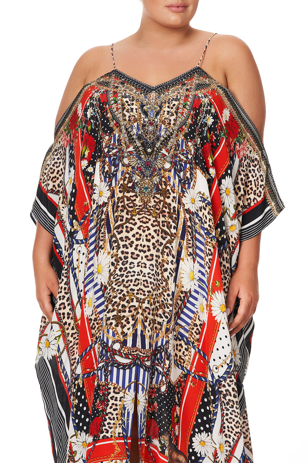 SHOESTRING STRAP KAFTAN DEAR BRIGITTE