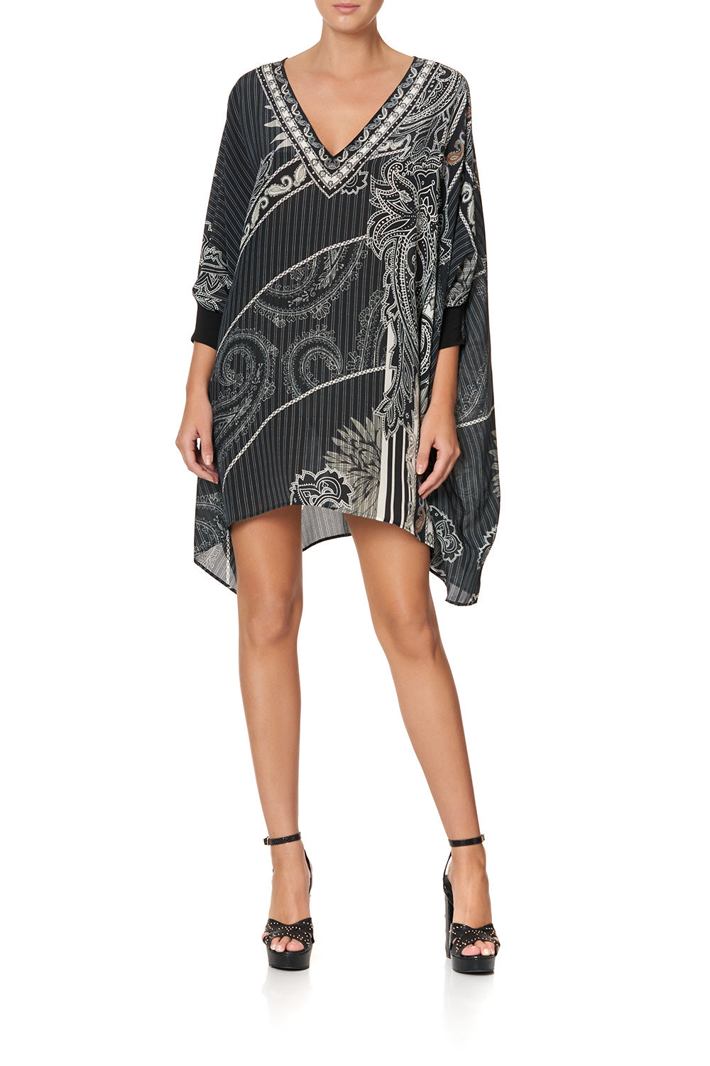 SHORT KAFTAN WITH CUFF TALE OF THE FIRE BIRD