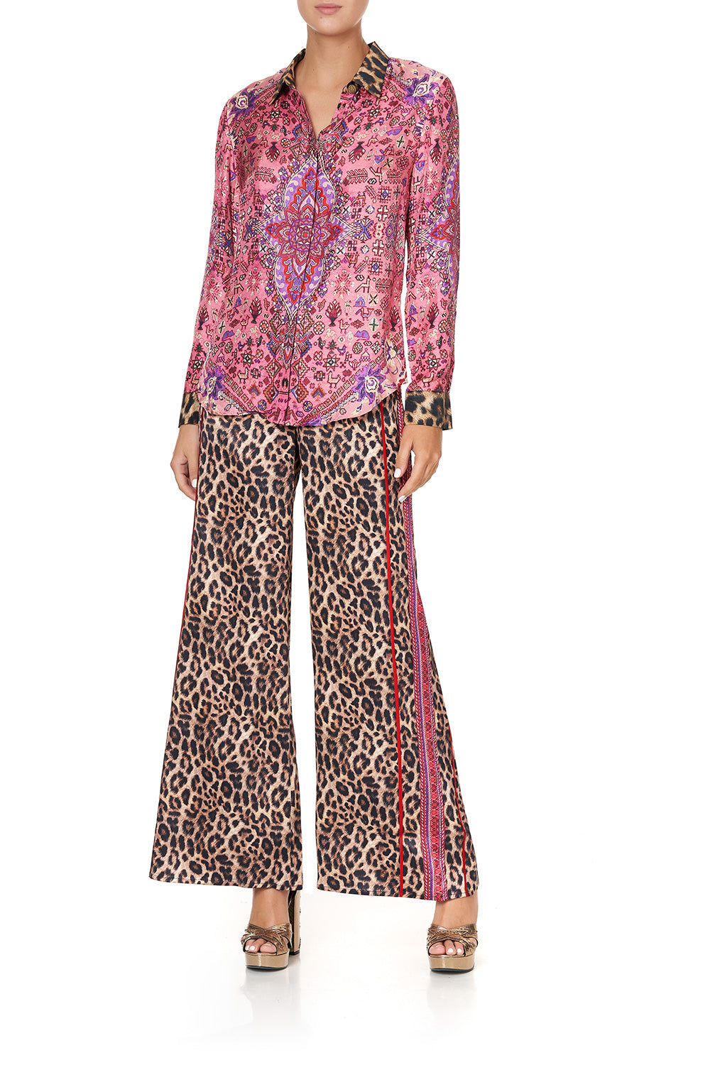 SLIM FIT LONG SLEEVE SHIRT LOTUS LOVERS