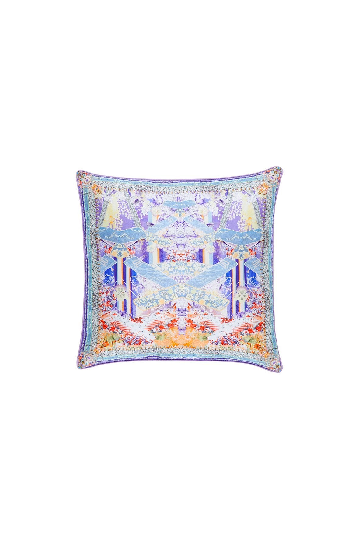 SMALL SQUARE CUSHION GIRL IN THE KIMONO