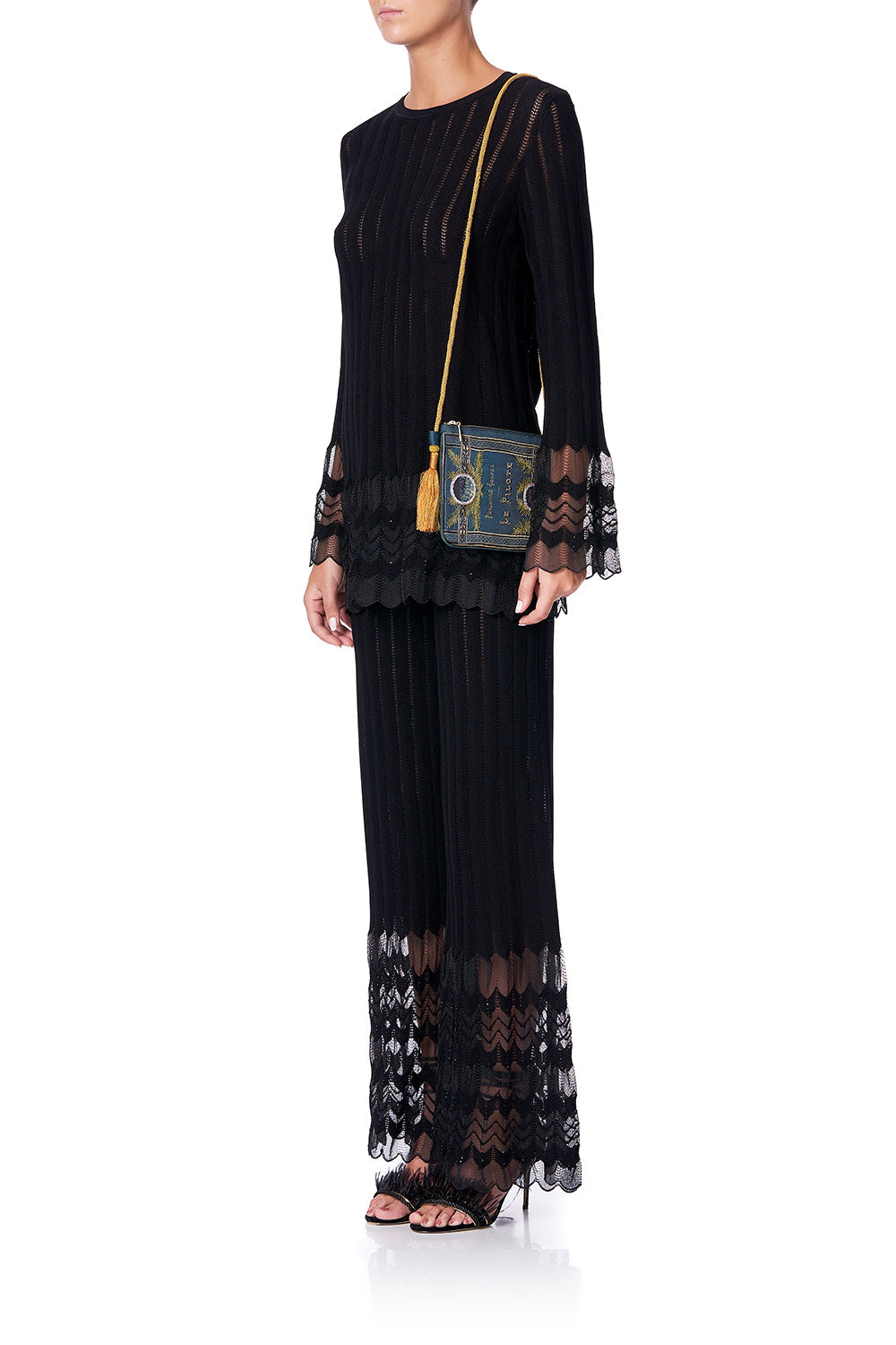 ZIP TOP CROSS BODY BAG TO MY LOVE