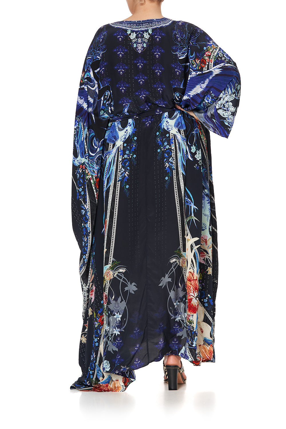 SPLIT HEM LACE UP KAFTAN MARE MYSTIQUE