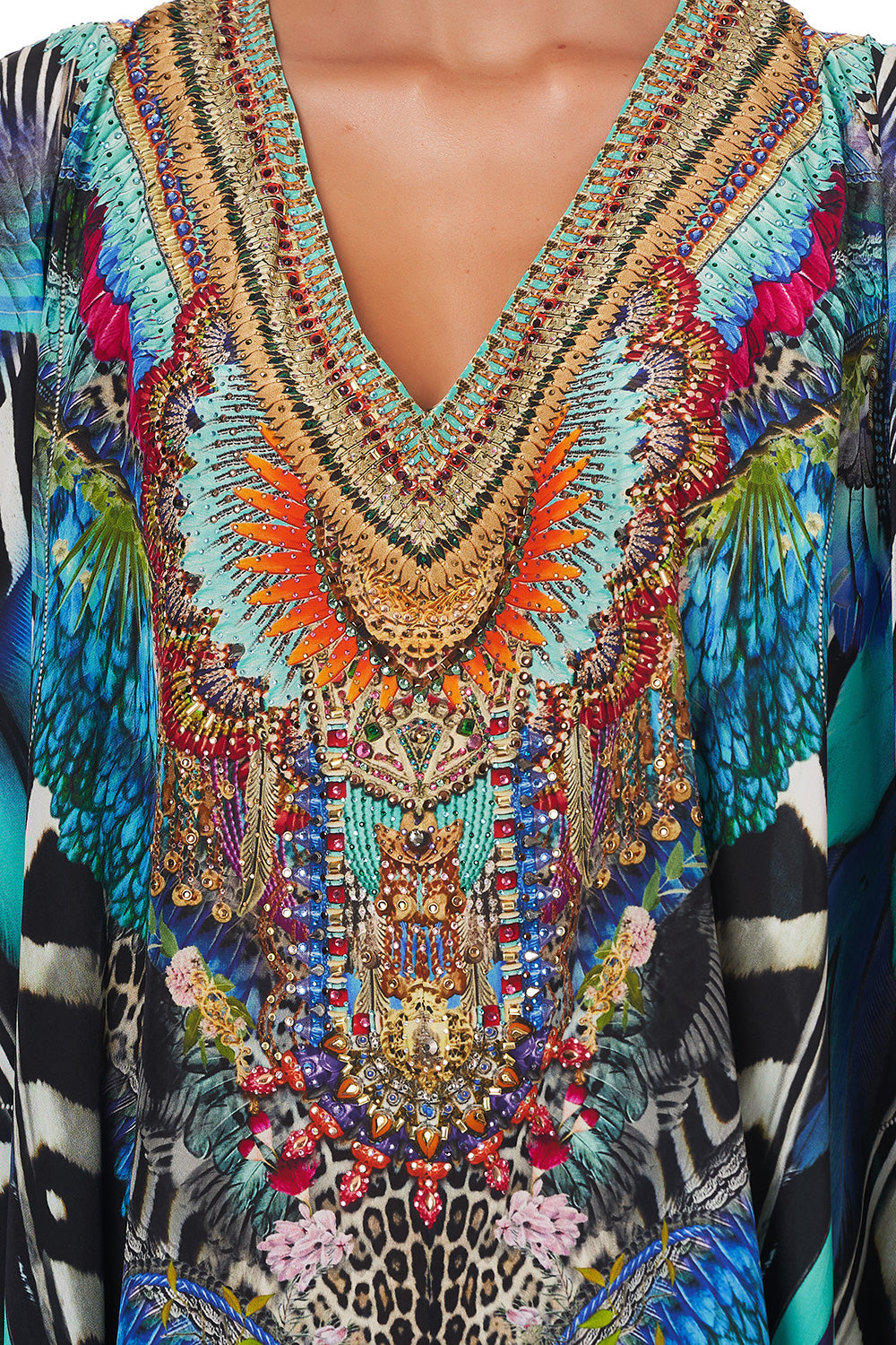 SPLIT SHOULDER SHORT KAFTAN CAFE NAIROBI