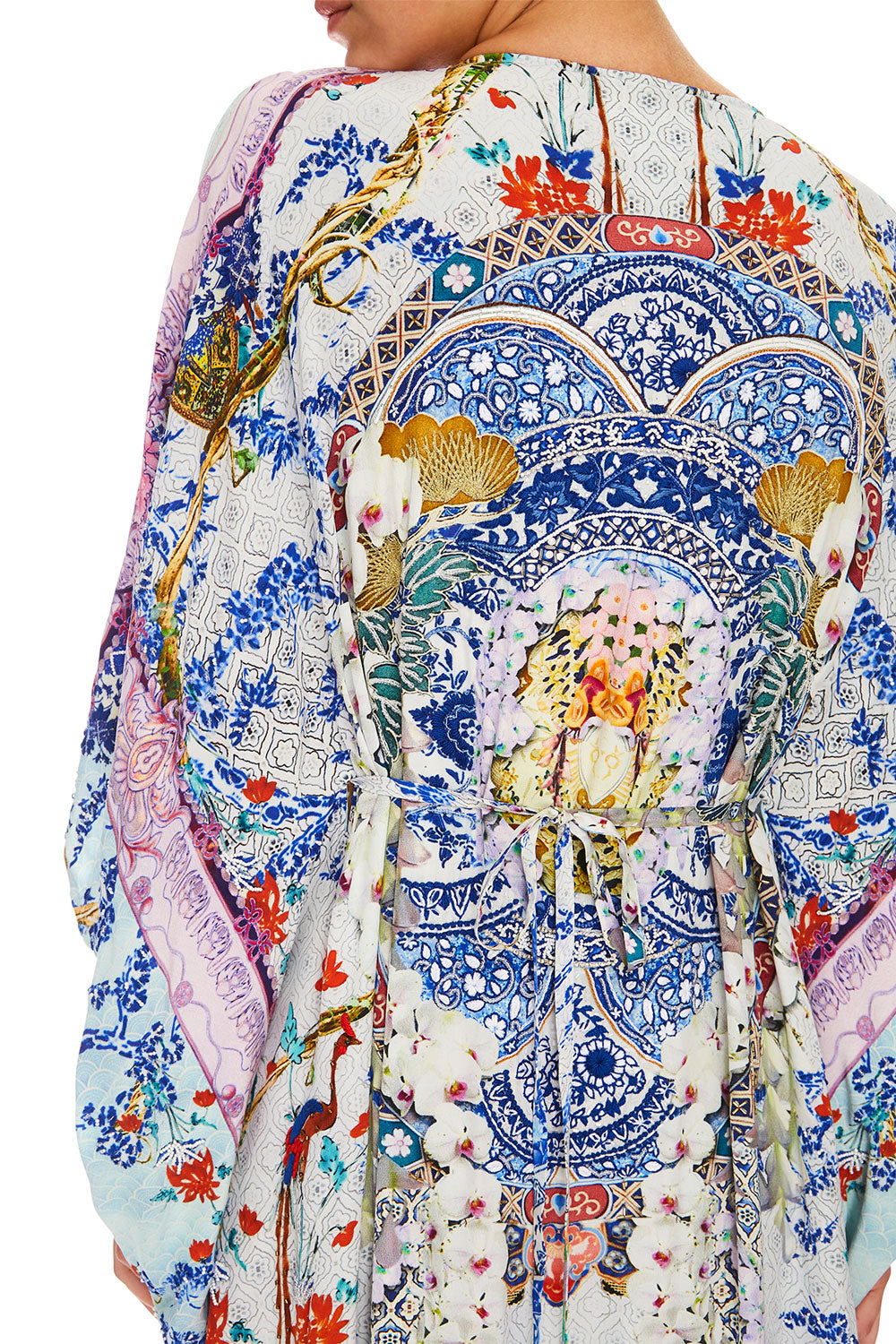 CAMILLA SPLIT SLEEVE KAFTAN W HARDWARE GEISHA GATEWAYS