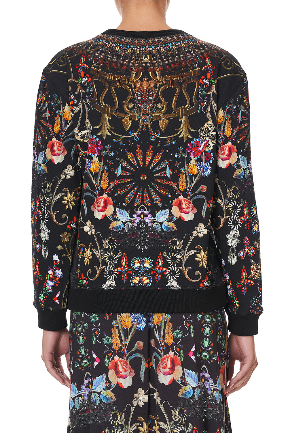 ROUND NECK SWEATER DANCING IN THE DARK