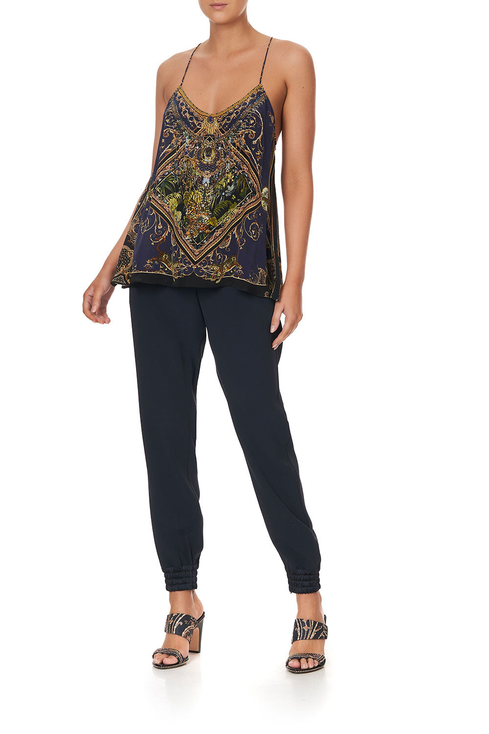 T BACK SHOESTRING TOP SEVEN DAY WEEKEND