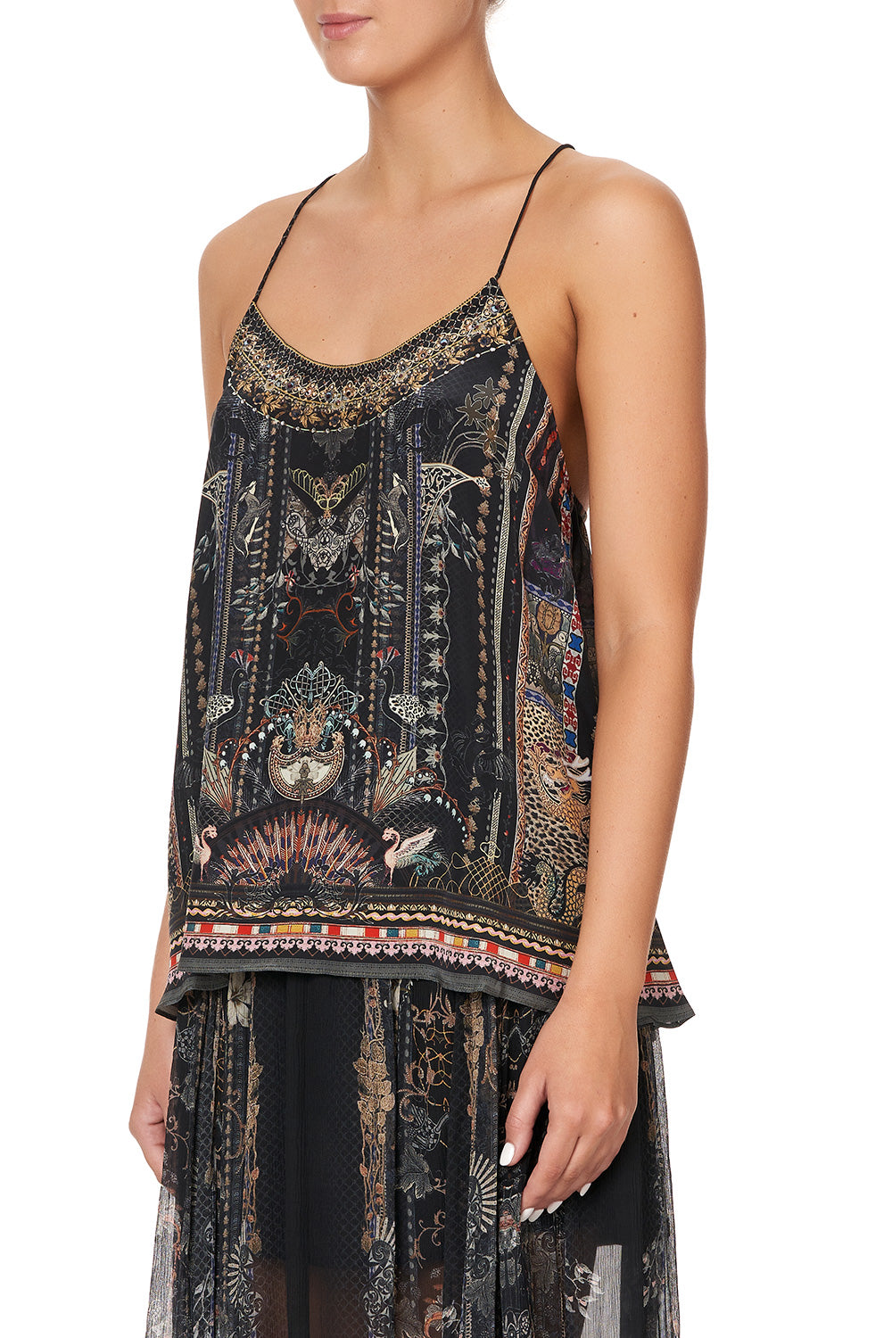 T BACK SHOESTRING TOP SON OF SEVEN QUEENS