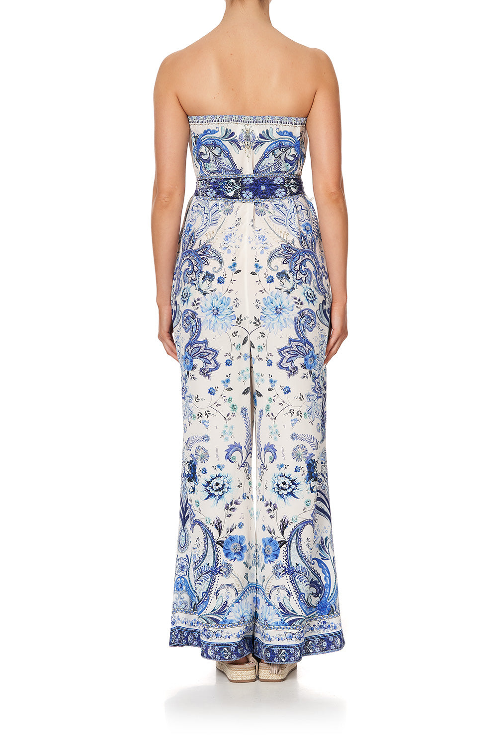 TIE WAIST STRAPLESS JUMPSUIT TALKING ABOUT A REVOLUTION