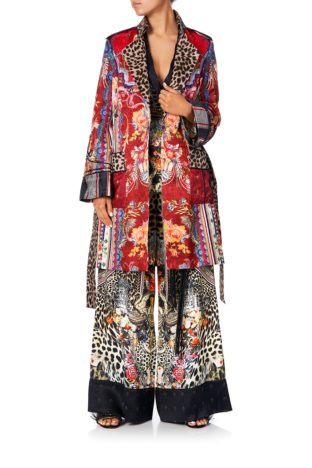 MID LENGTH MILITARY COAT COSTUME PARTY