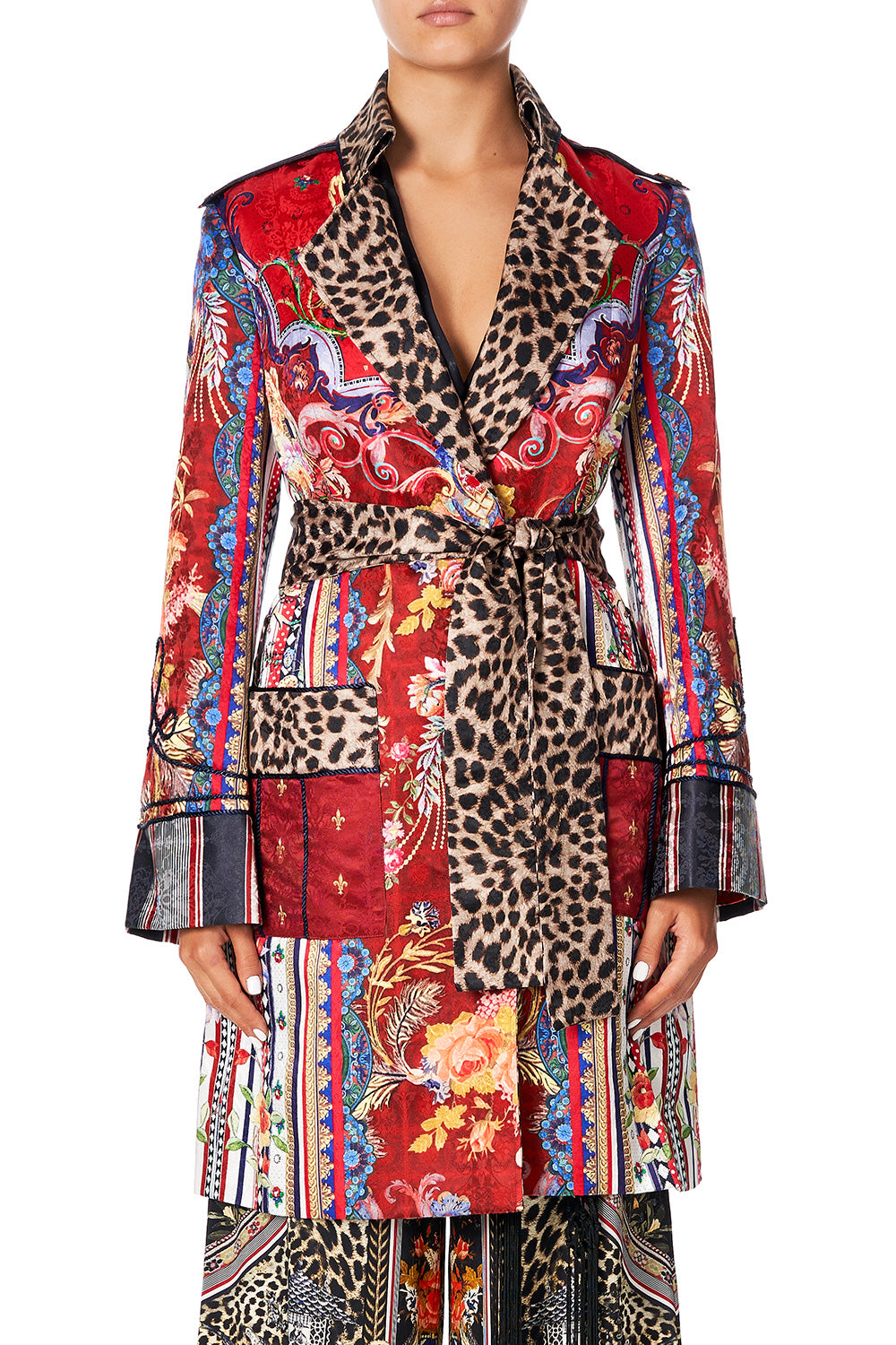 MID LENGTH MILITARY COAT COSTUME PARTY