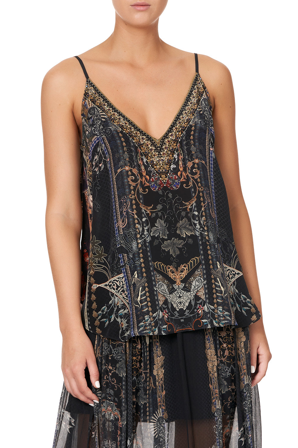 V NECK CAMI SON OF SEVEN QUEENS