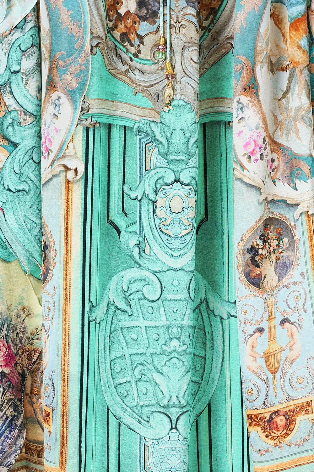 V-NECK KAFTAN WITH TIE WAIST I DREAM OF MARIE