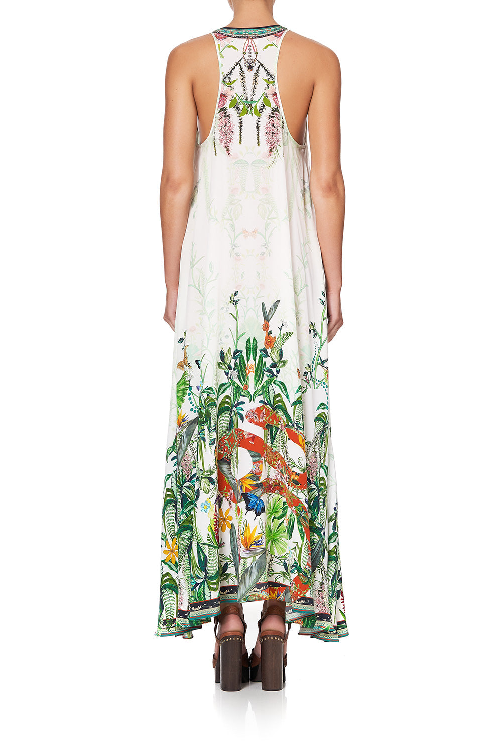 V NECK RACERBACK DRESS DAINTREE DARLING