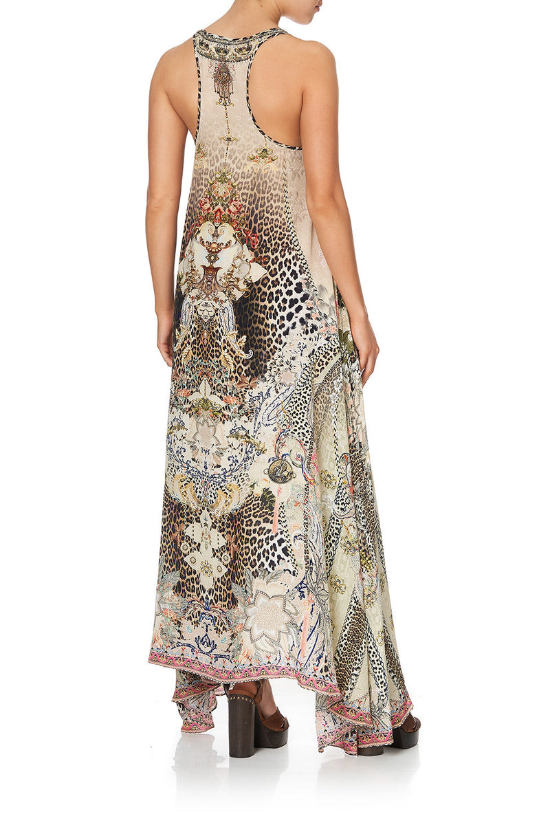 V NECK RACER BACK DRESS MS MOCHILLA
