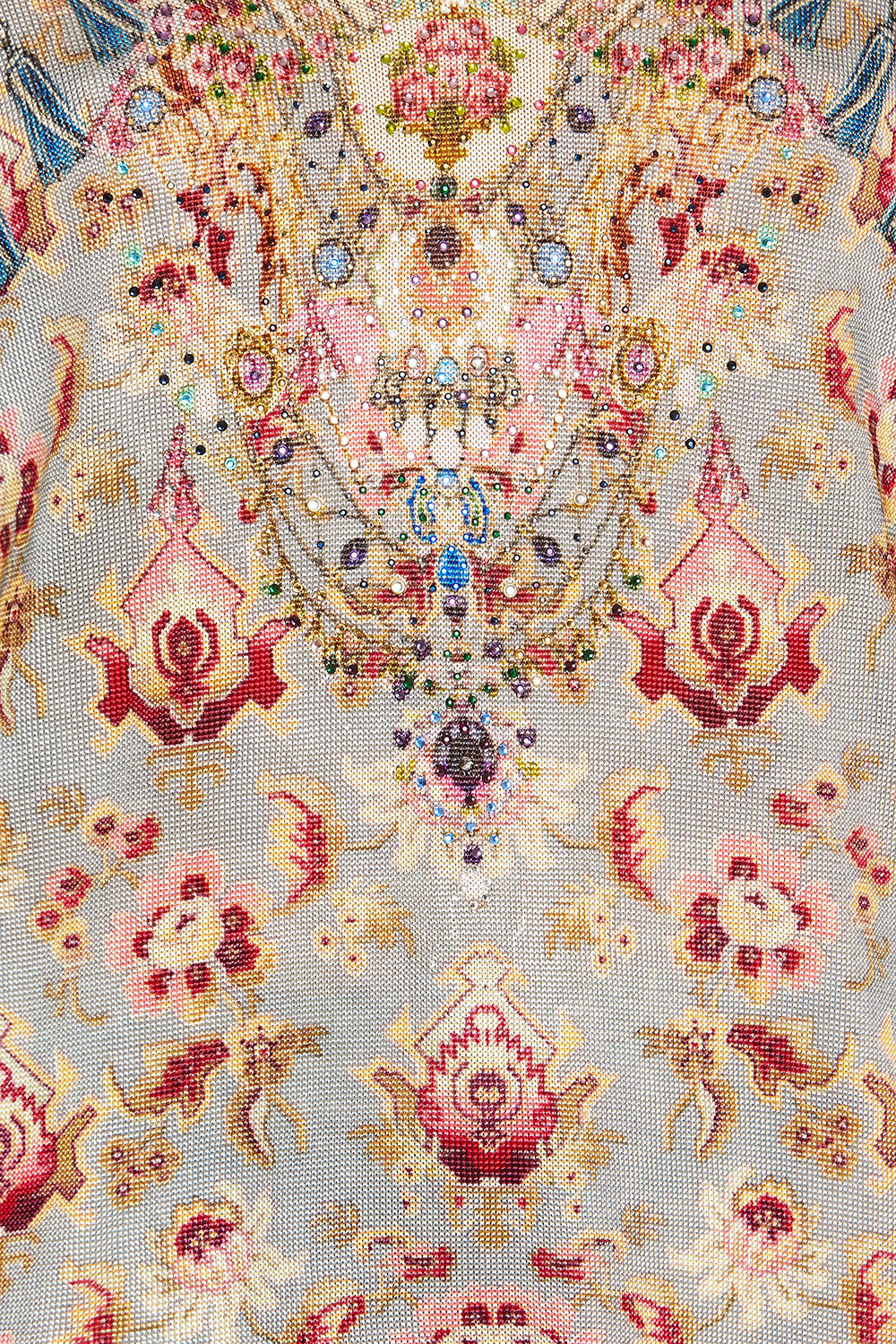 V NECK TUNIC JEANNE QUEEN