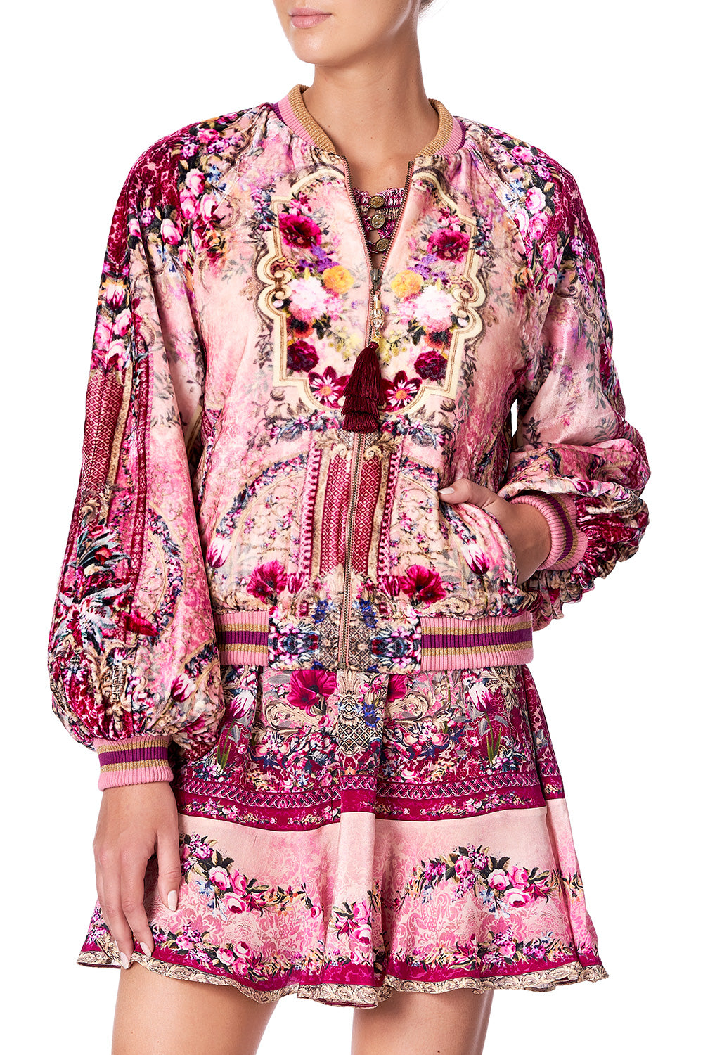 BLOUSON SLEEVE BOMBER LA BELLE