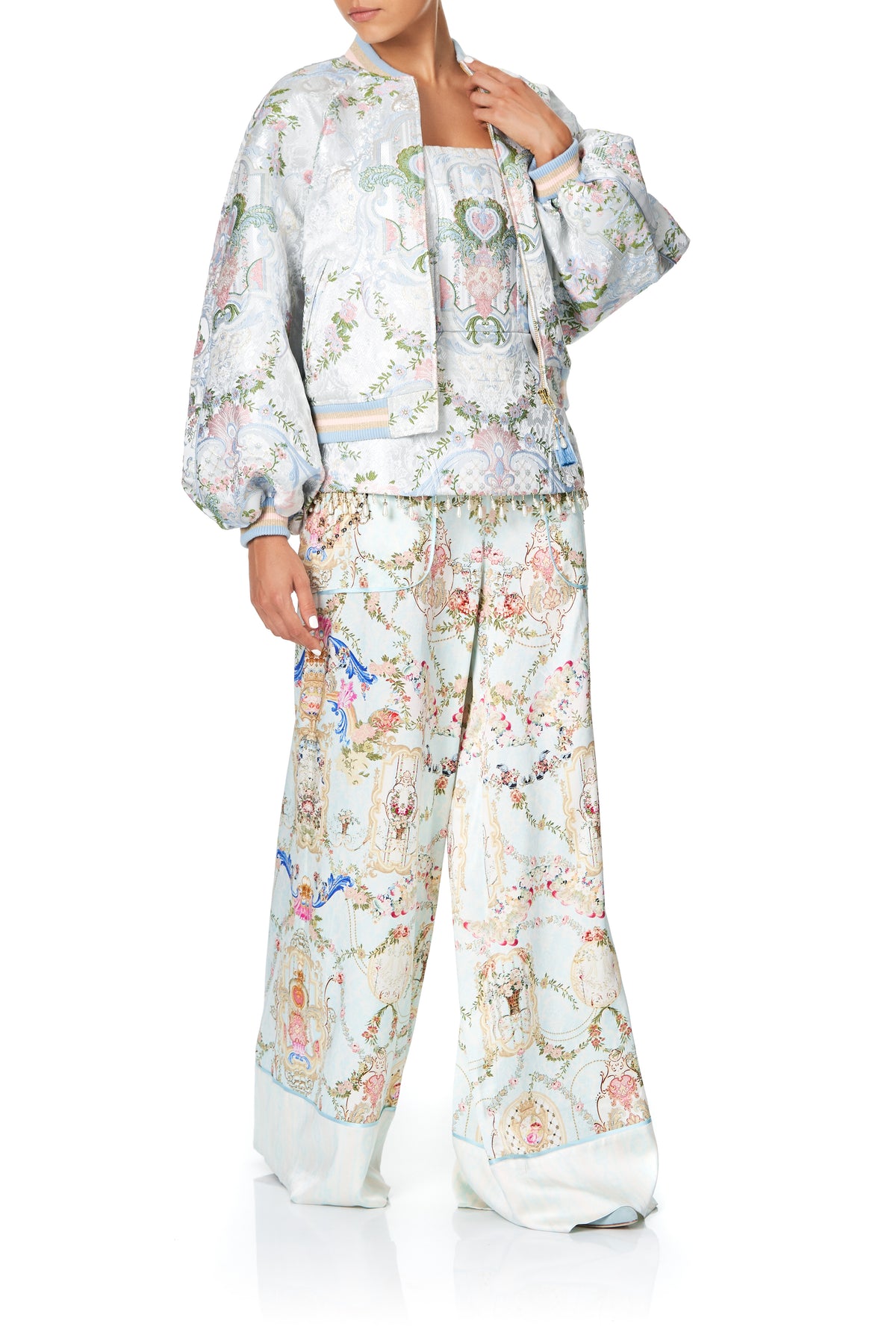 BLOUSON SLEEVE BOMBER VERSAILLES SKY